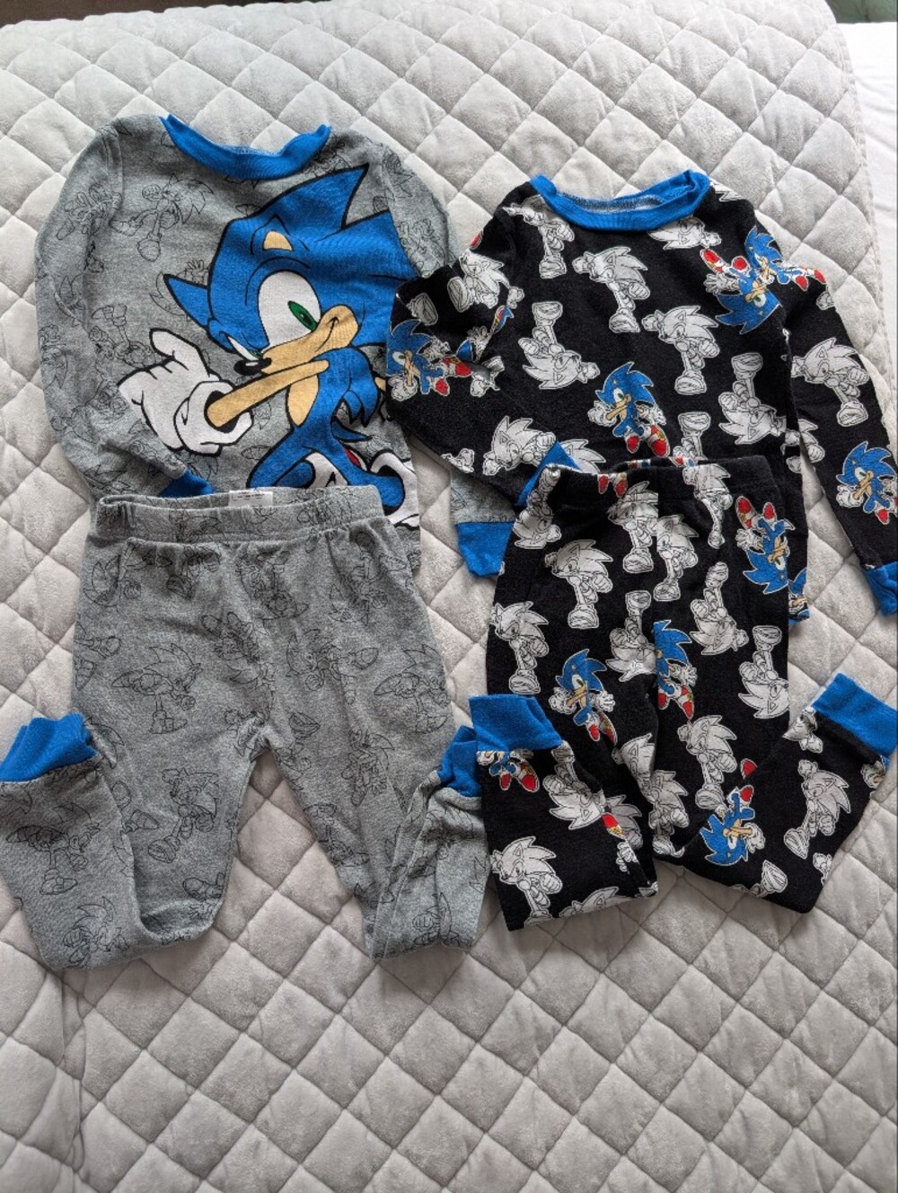 Sonic The Hedgehog Toddler Boy Sung Fit Pajama Set, Size 4